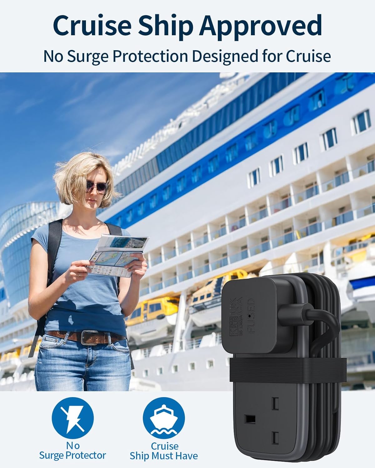 Thumbnail 5 de NTONPOWER Travel Extension Lead 1.2m