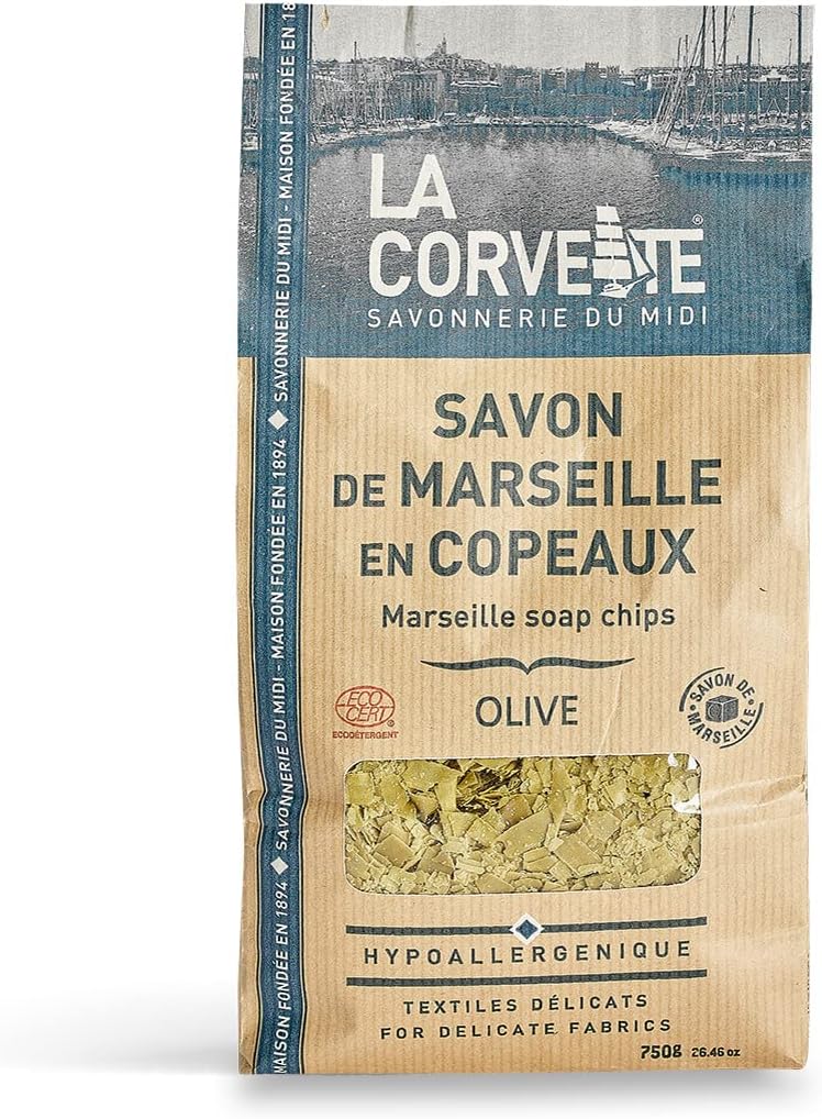 Thumbnail 1 de La Corvette Savon de Marseille en Copeaux Olive 750 g — savon authentique pour le quotidien