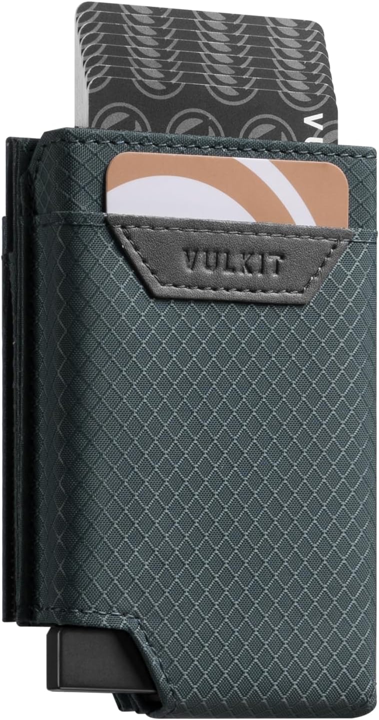 Detalle de VULKIT Bifold Card Wallet for Men