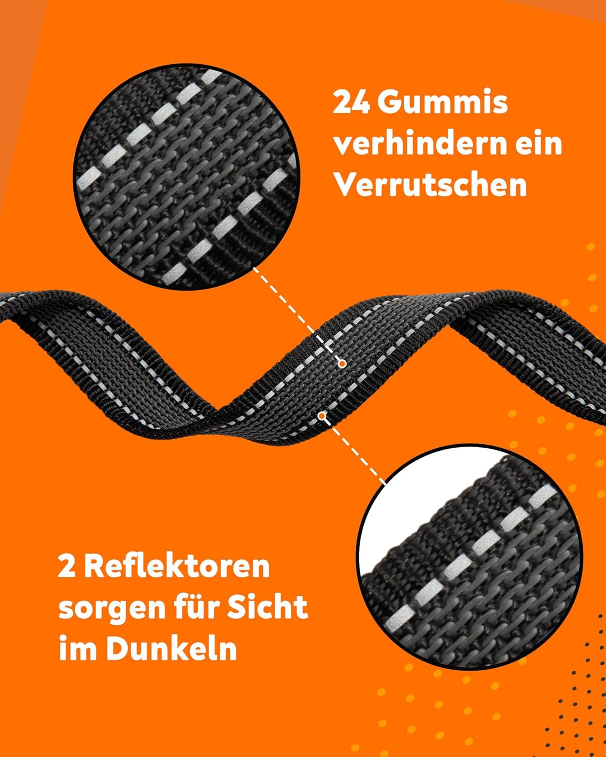 Detalle de Toozey Schleppleine für Hunde 10 m