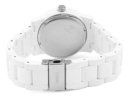 Thumbnail 1 de Guess Reloj de Pulsera W0944L1: reloj analógico de cuarzo con caja y correa blancas (38 mm)