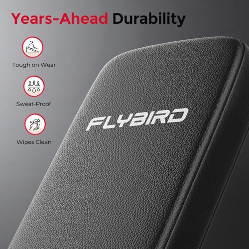 Detalle de FLYBIRD WB5 Weight Bench — 800LBS ASTM-Certified Adjustable Bench for Home Gym