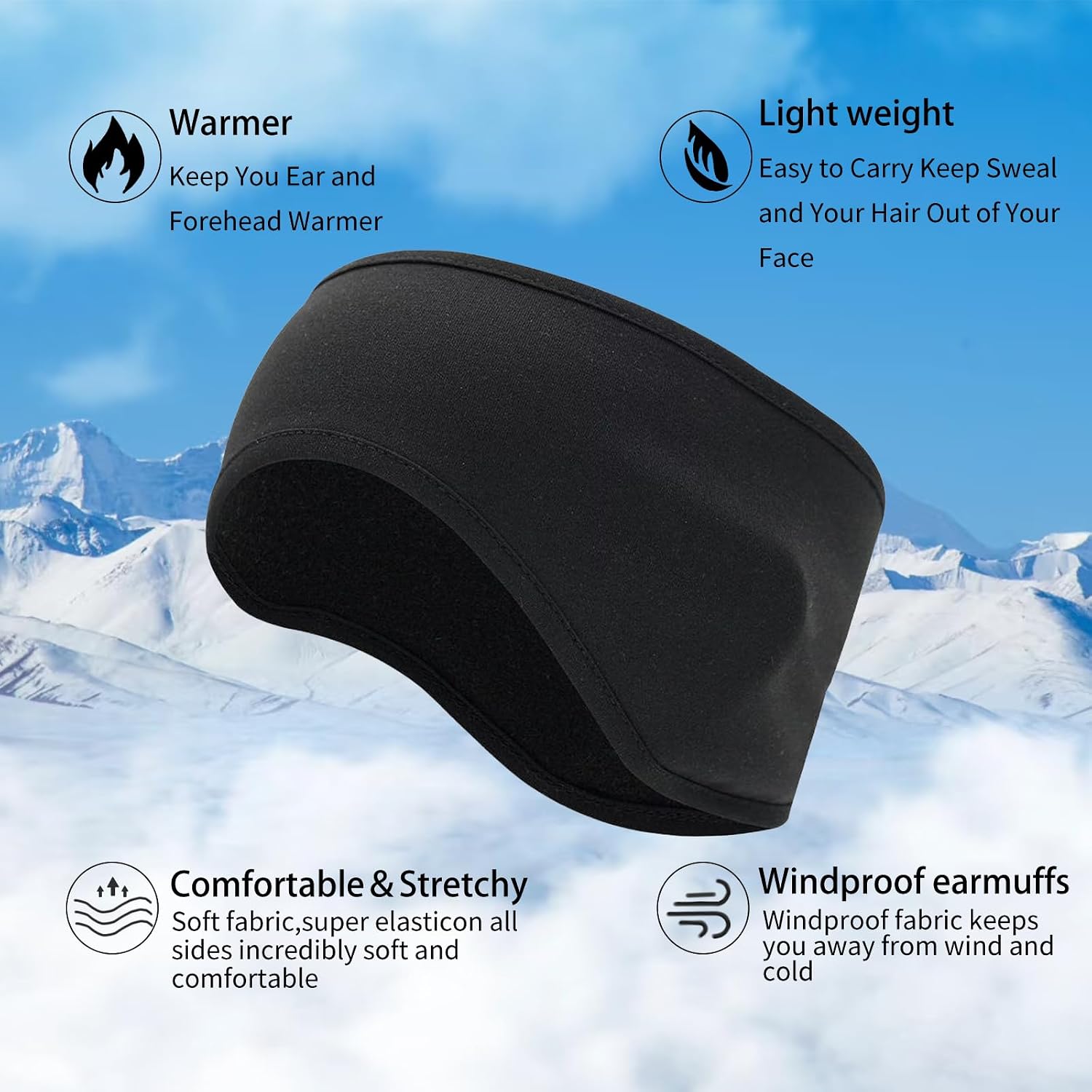Detalle 1 de Renil Ear Warmer Headband One Size