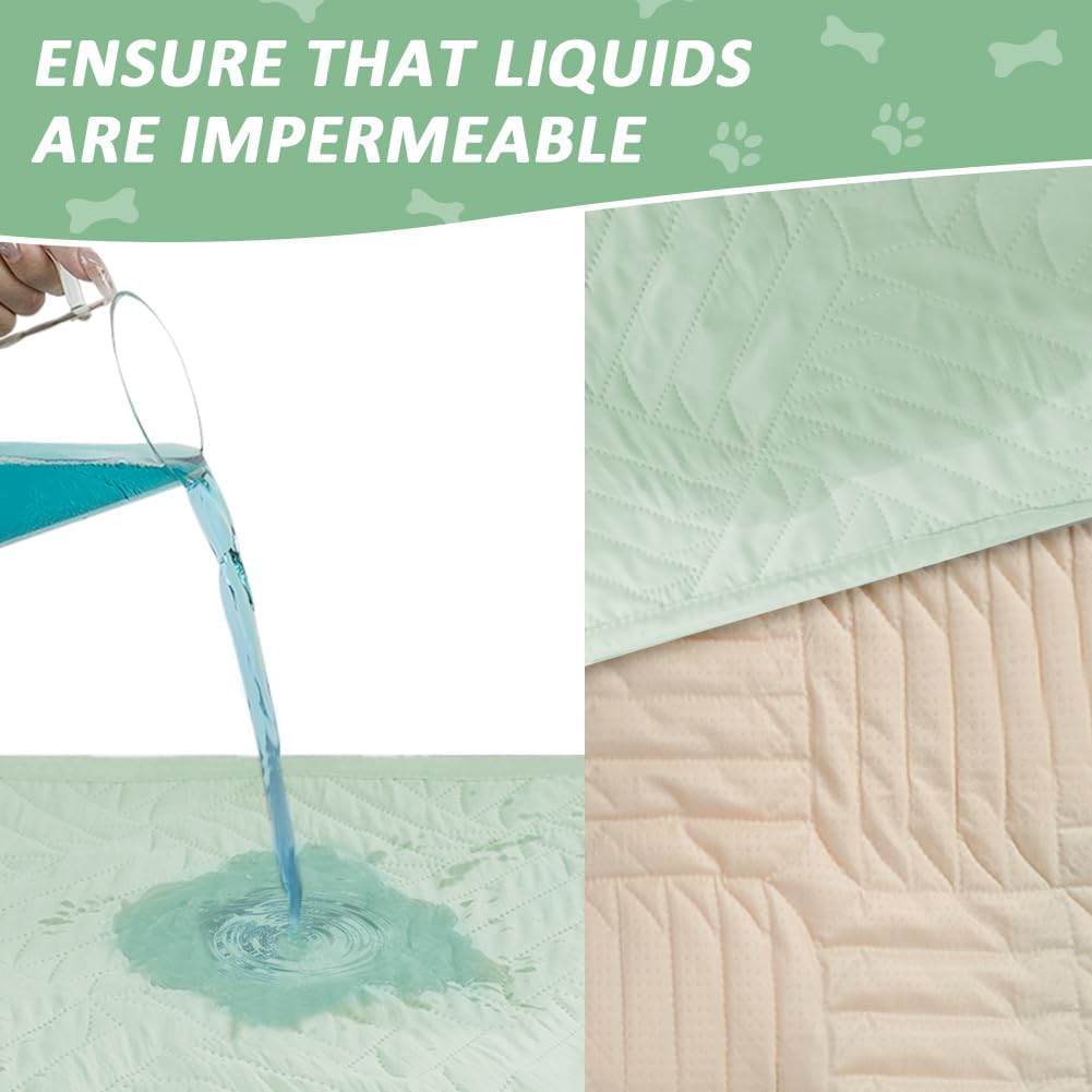 Thumbnail 1 de DUJUIKE Washable Incontinence Bed Sheets – 100% Waterproof Mattress Protector for Single Beds