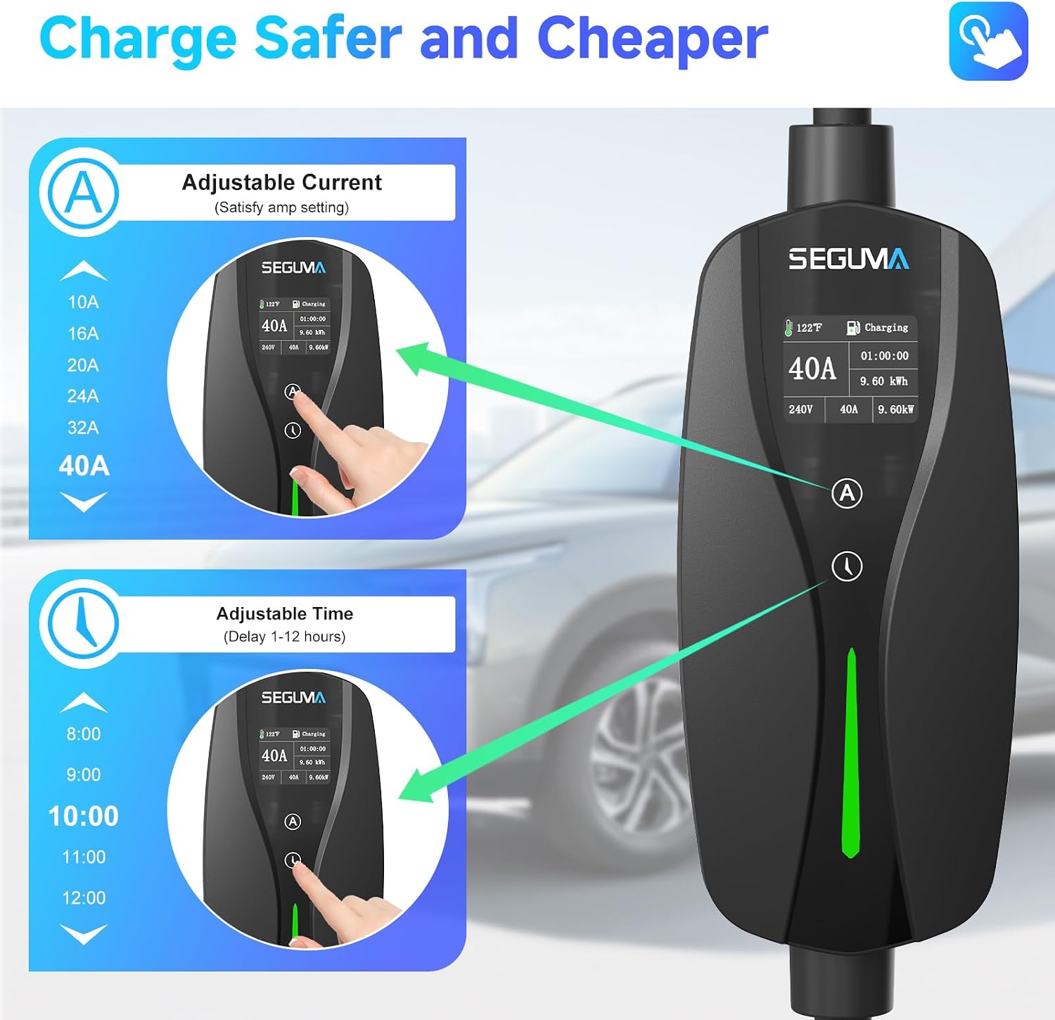 Thumbnail 2 de SEGUMA Level 2 EV Charger 40A