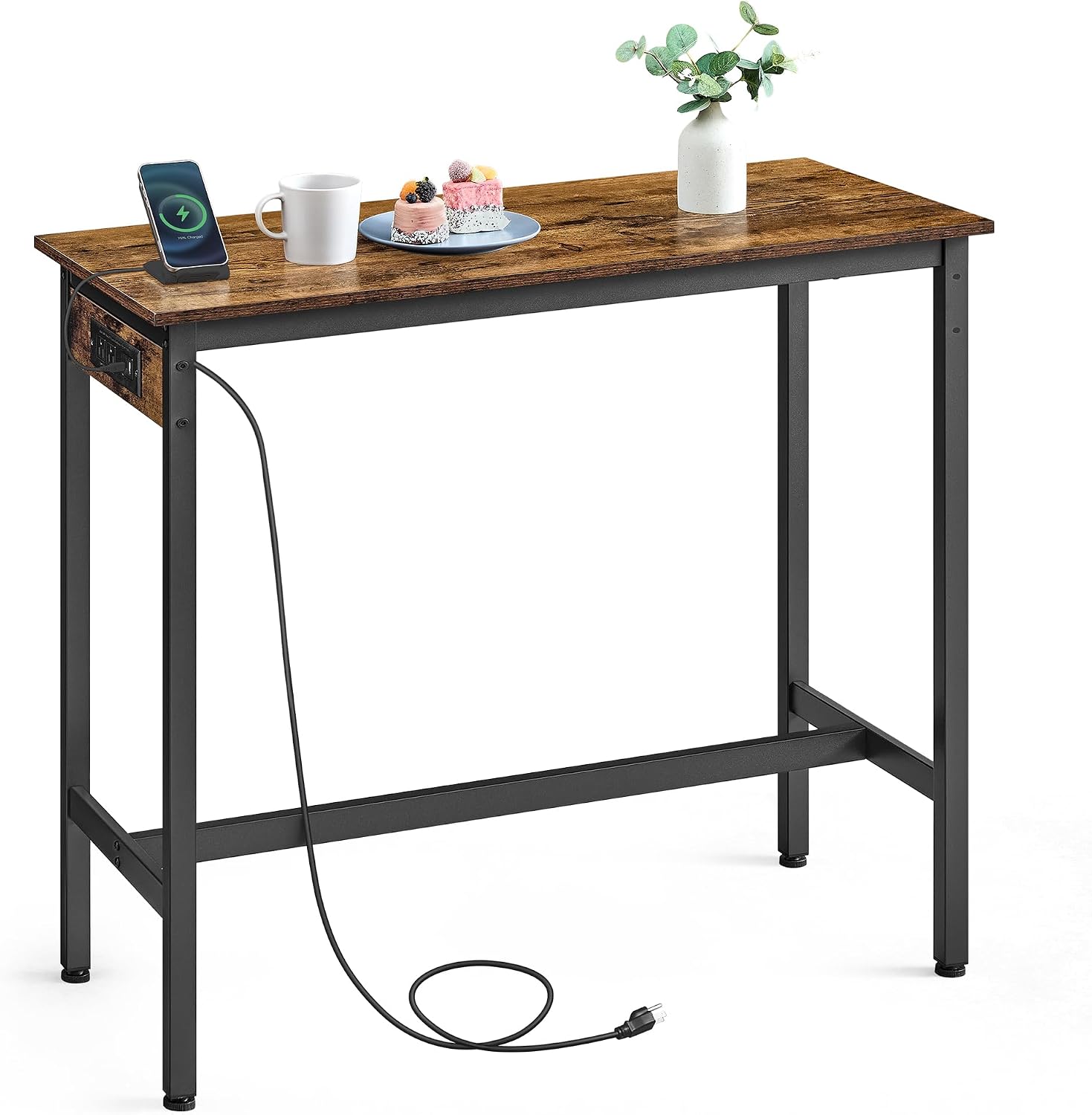 Detalle de VASAGLE Bar Table, 39.4-Inch Width