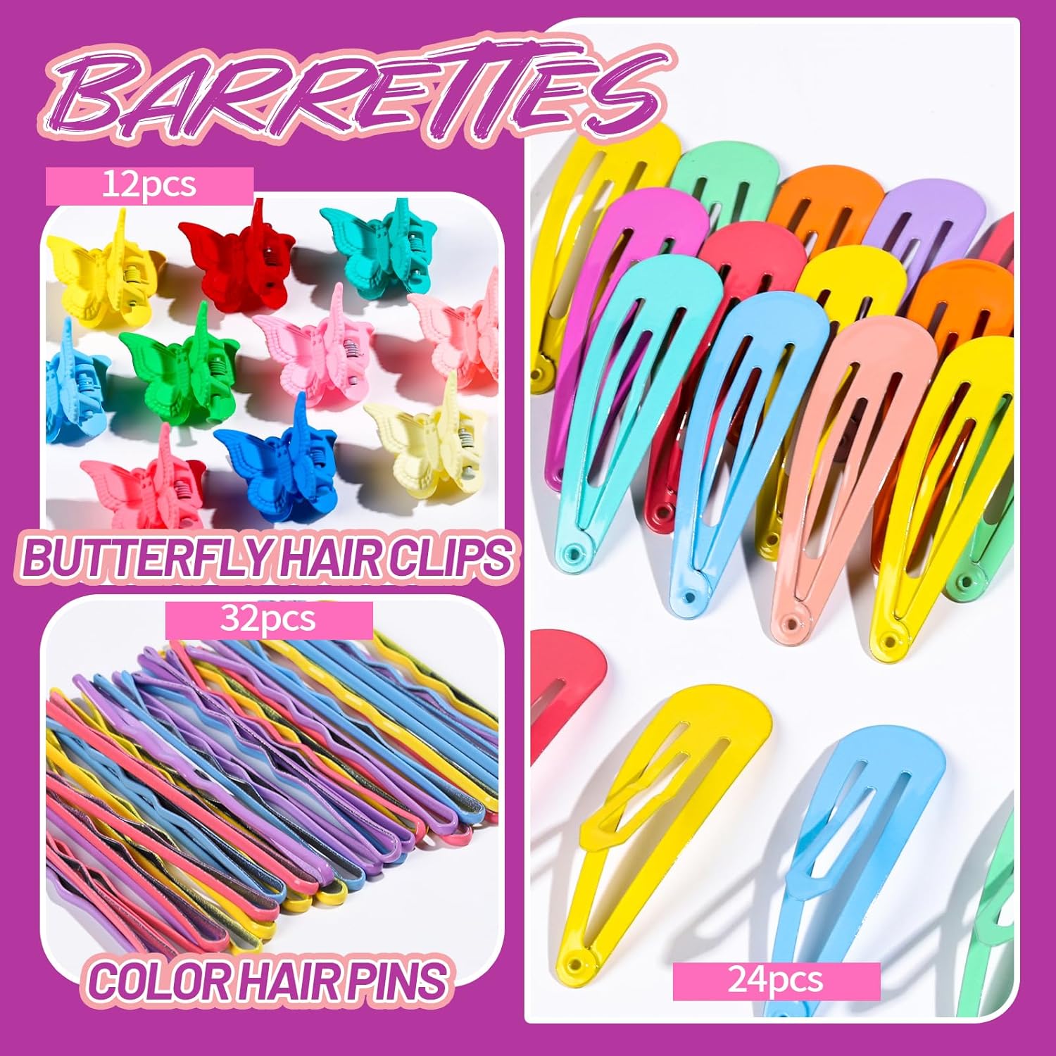 Detalle 2 de Teenitor Elastic Hair Ties 1250pcs pack
