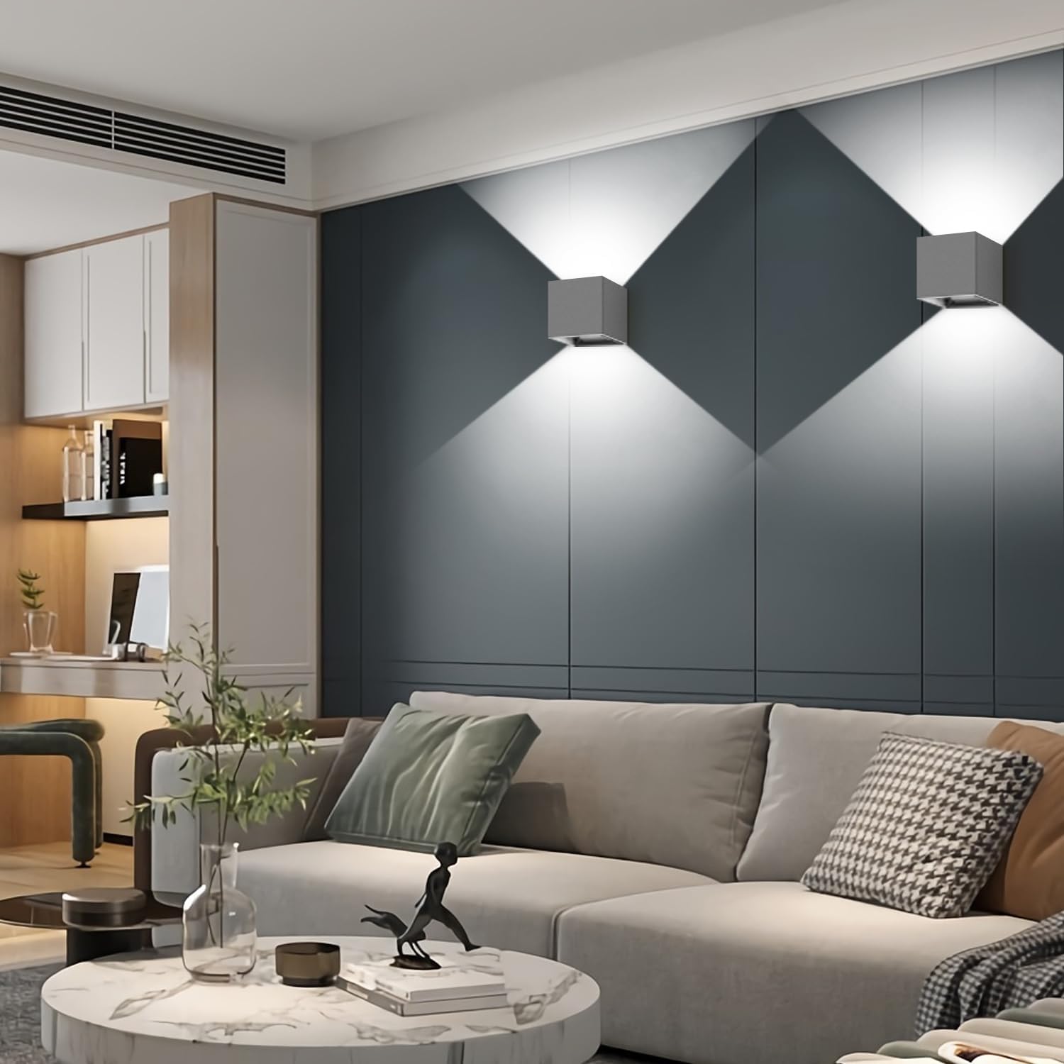 Thumbnail 4 de Applique da Parete LED 20W di LEDmo – Angolo del fascio regolabile 0–120°, IP65, 6000K, interno/esterno