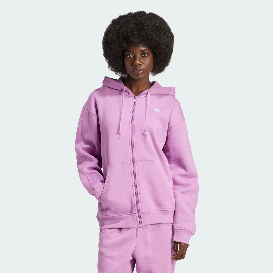 Detalle de Essentials Fleece Chaqueta con capucha