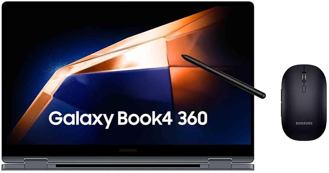 Detalle de Samsung Galaxy Book4 360 💻 con Ratón - 15.6" Táctil, Intel Core i7