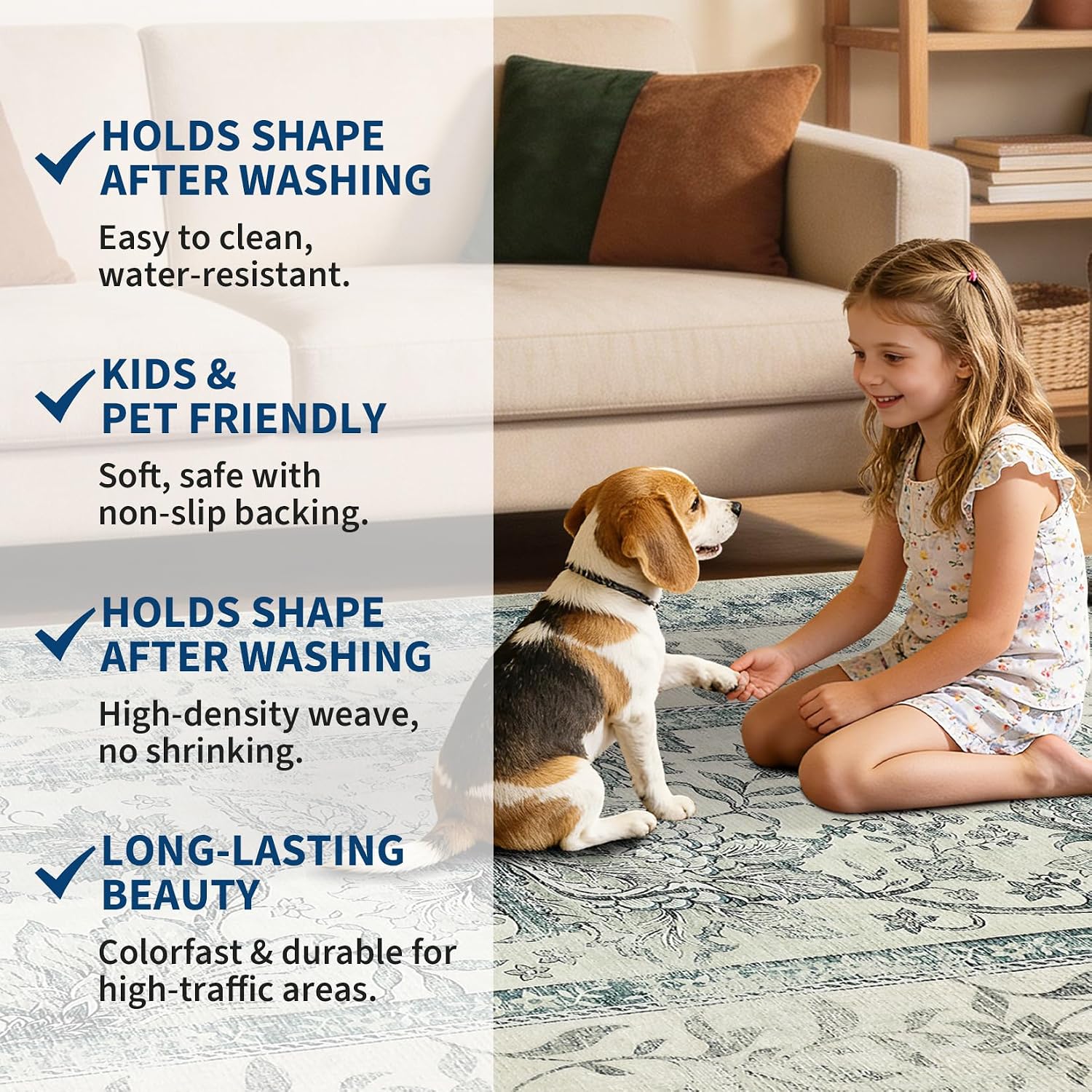 Detalle 2 de GarveeHome Area Rug 6x9