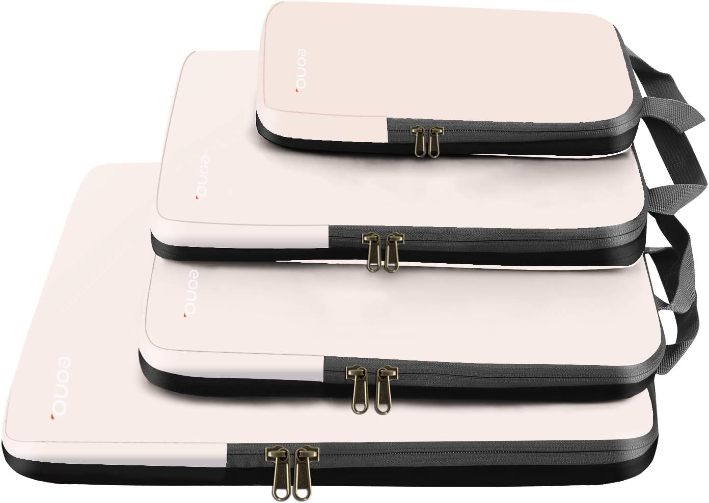 Detalle de Eono 3/4/6 Compression Packing Cubes Set (Luggage Organiser) for travel suitcase organisation