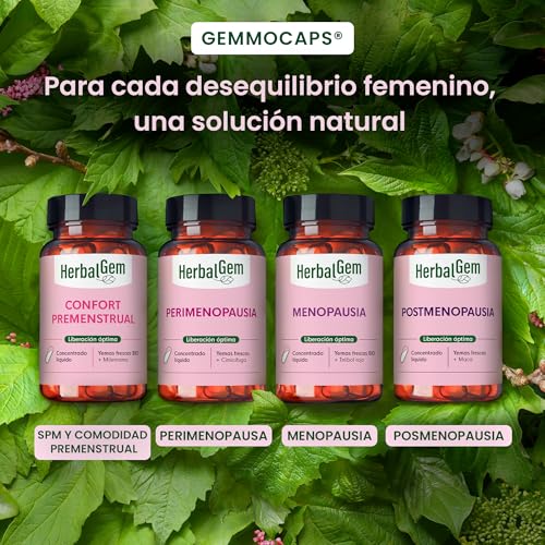 Thumbnail 5 de HERBALGEM Gemmocaps Postmenopausia 30 cápsulas