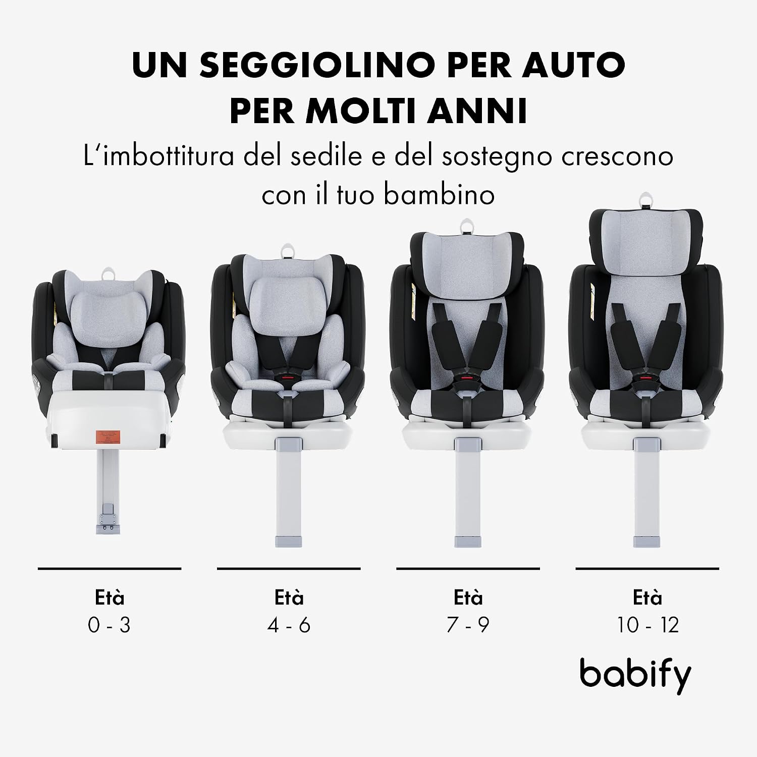 Thumbnail 6 de Babify Seggiolino auto Isofix 0-36 kg