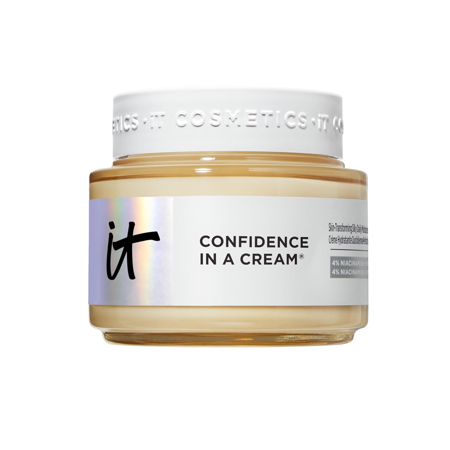 Detalle de IT Cosmetics Confidence in a Cream S5066100 Facial Moisturizer with 4% Niacinamide