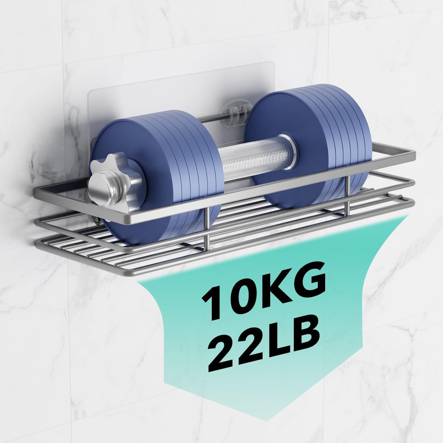 Thumbnail 5 de Saffruff Duschablage Ohne Bohren – 2er Set Edelstahl Duschregal mit Klebetechnik