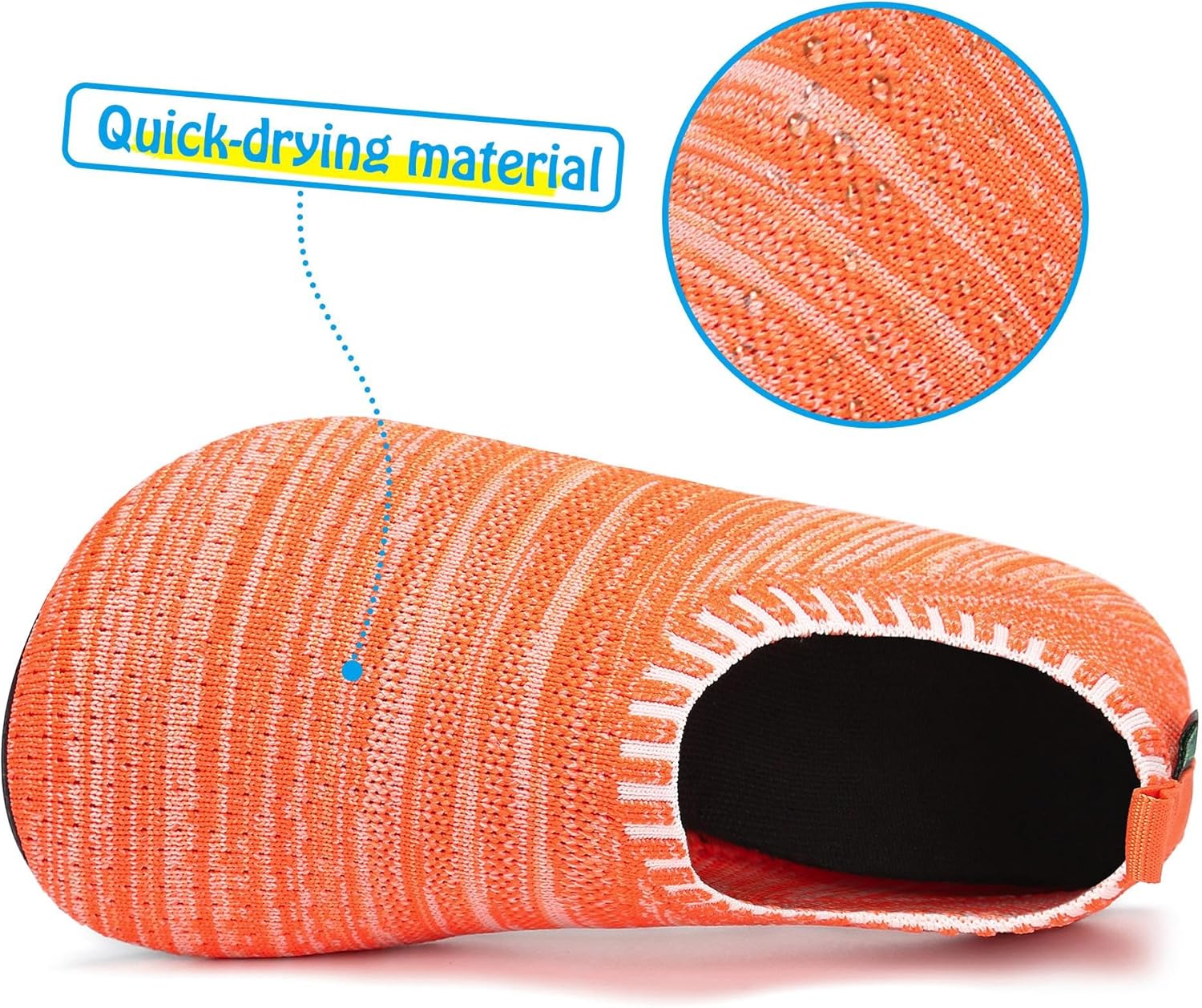 Thumbnail 3 de SAGUARO Chaussures aquatiques enfant (gr. 18-37 EU) – chaussons d’eau légers et antidérapants