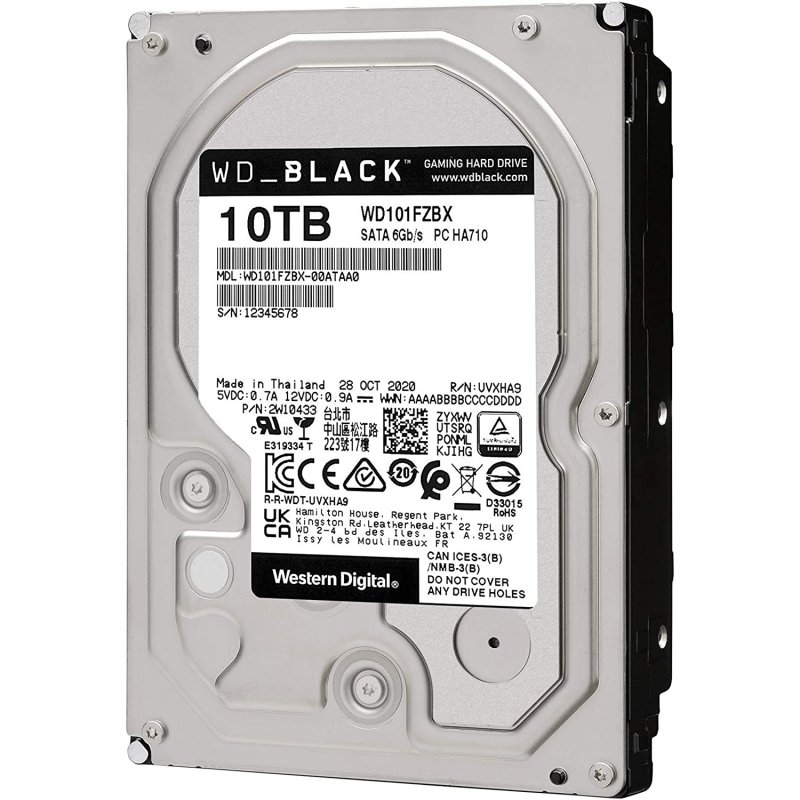 Thumbnail 2 de WD Black 10 TB 3,5" SATA 3 — Disco duro 📀