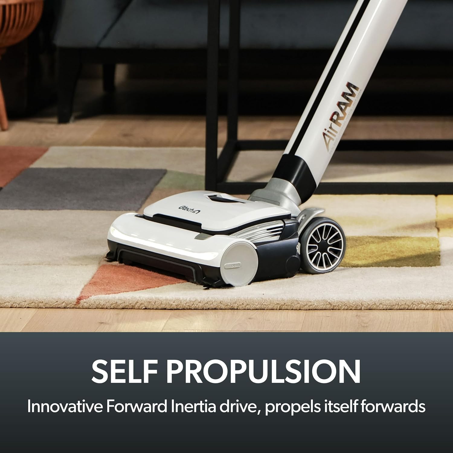 Thumbnail 3 de Gtech AirRam AR50 1-03-270 Cordless Vacuum Cleaner (White/Black) – 60W, 0.7L