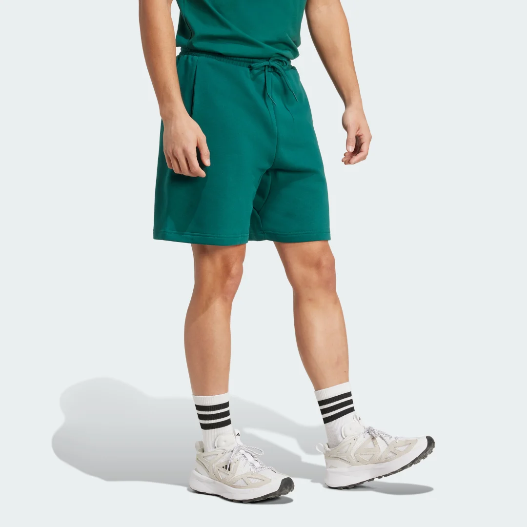 Thumbnail 2 de Pantalón corto universitario Adidas — verde, para campus y ocio