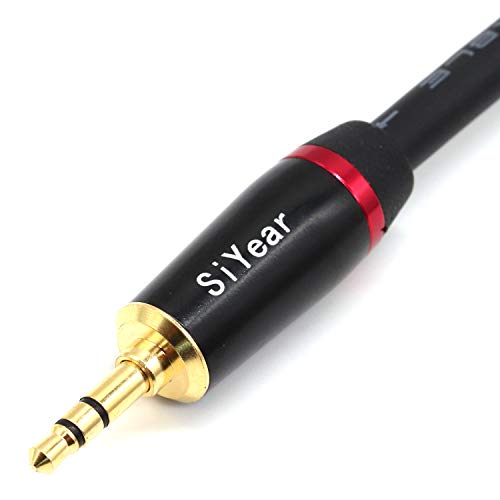 Detalle de SiYear 3.5mm Mini Jack to XLR Male Cable, 0.5m Unbalanced