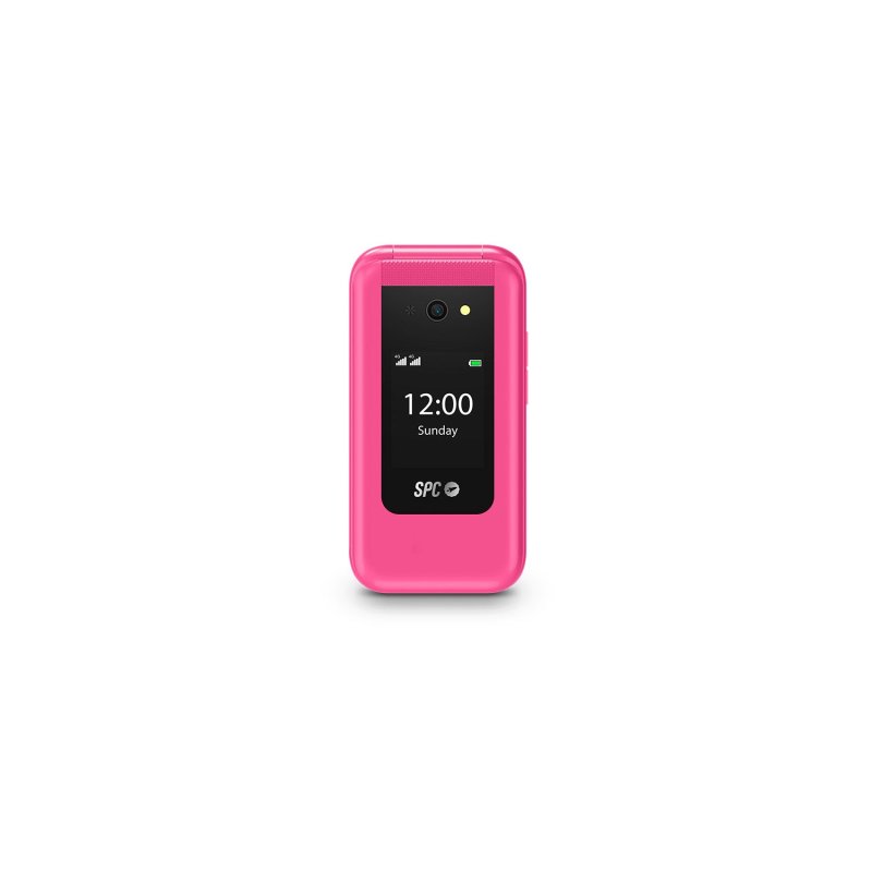 Detalle 2 de Teléfono móvil SPC tapa 4G Dual SIM | Pantalla 2.8" Rosa y batería de larga duración