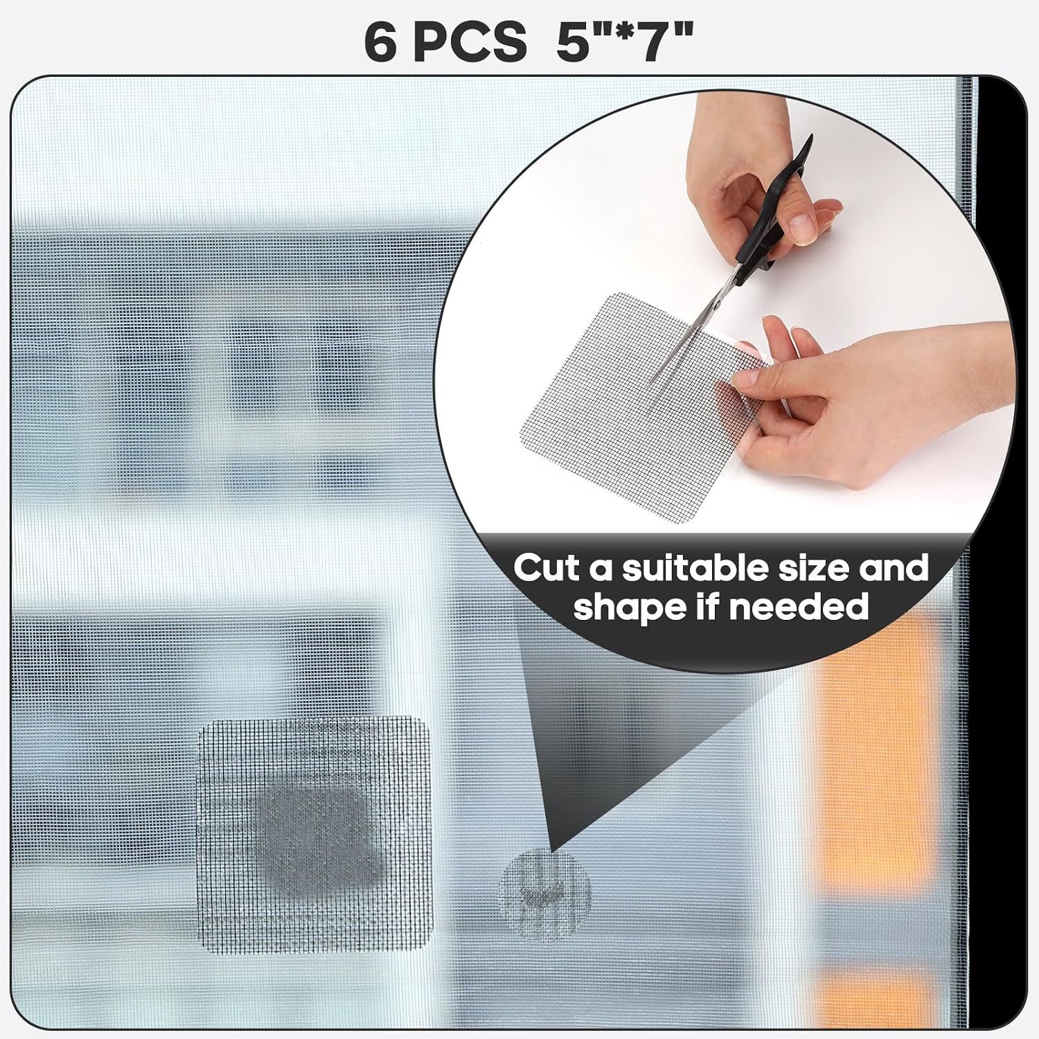Thumbnail 3 de Secopad Screen Repair Patch Tape, 5 x 7 in
