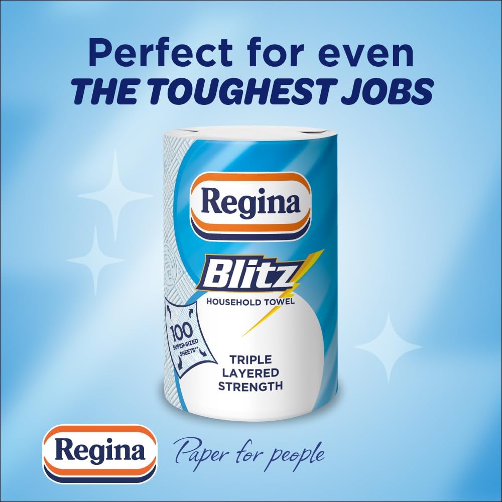 Thumbnail 3 de Regina Blitz Household Towels 12 Rolls