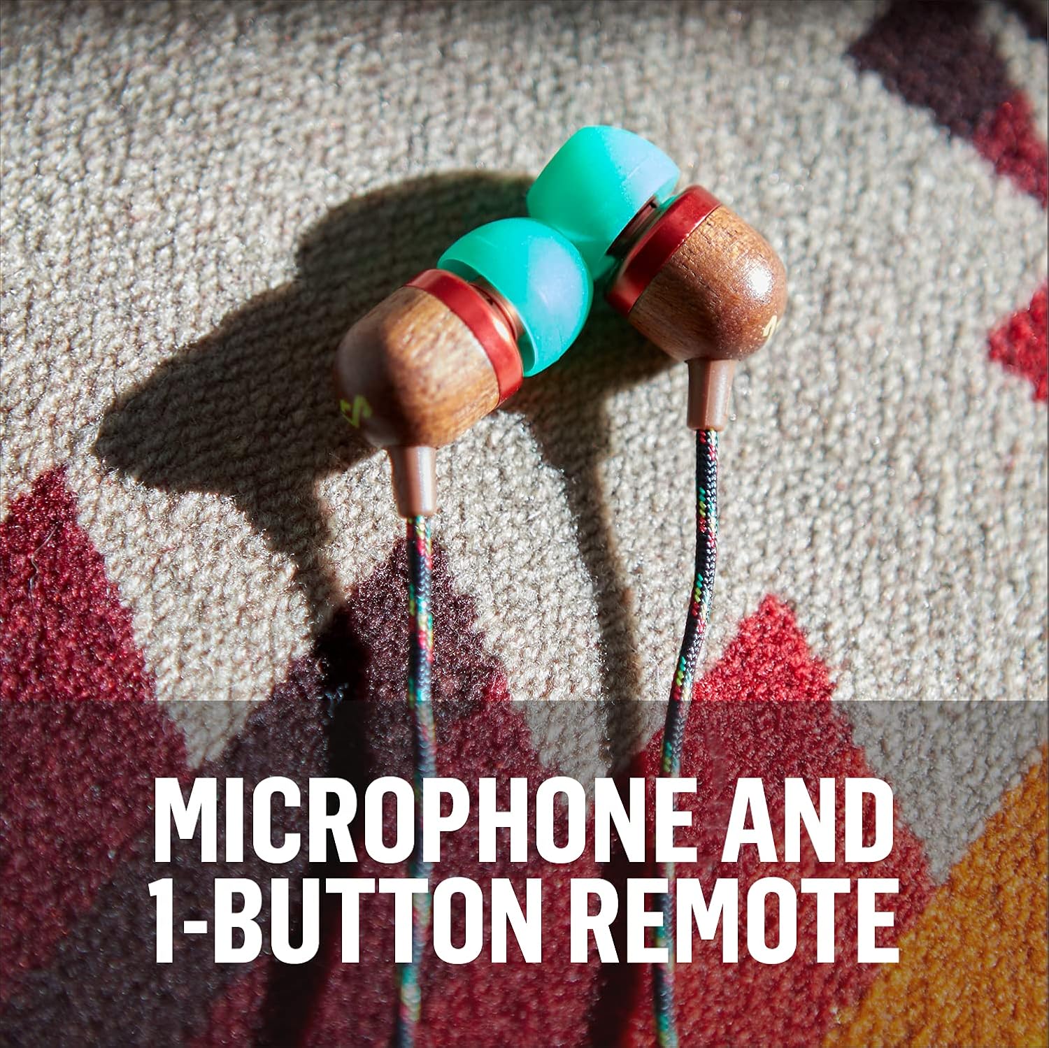 Thumbnail 6 de Marley Smile Jamaica In-Ear Kopfhörer mit Kabel – 9mm Treiber, Mikrofon & Noise-Isolierung