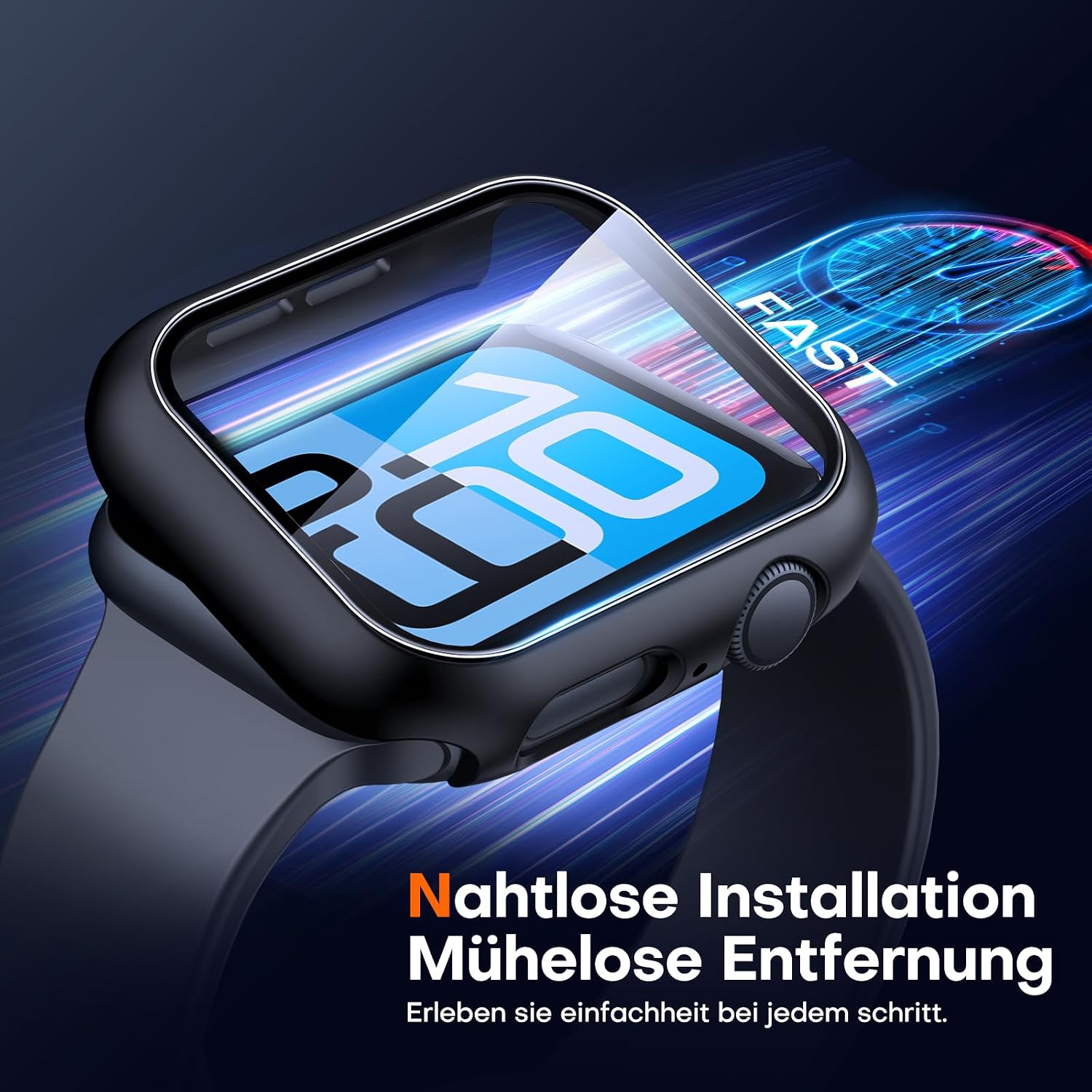 Thumbnail 5 de TAURI Apple Watch Hülle 44mm 2er Set