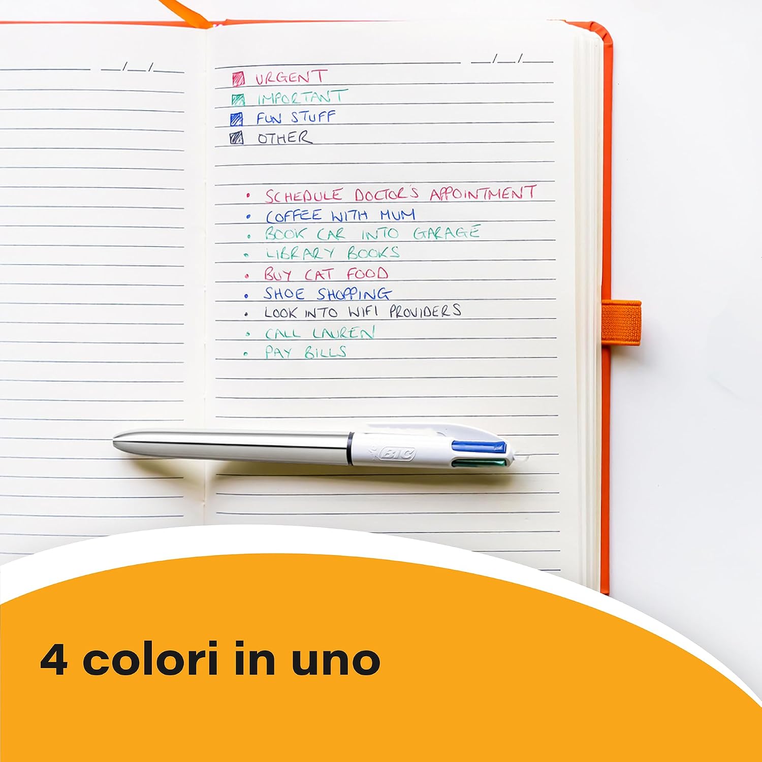 Thumbnail 4 de BIC 4 Colori Penne Multicolore 6 pezzi