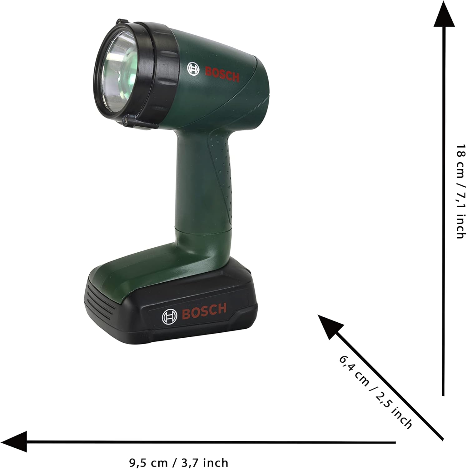 Detalle de Theo Klein Bosch 8448 – Lampe torche de jeu d’imitation