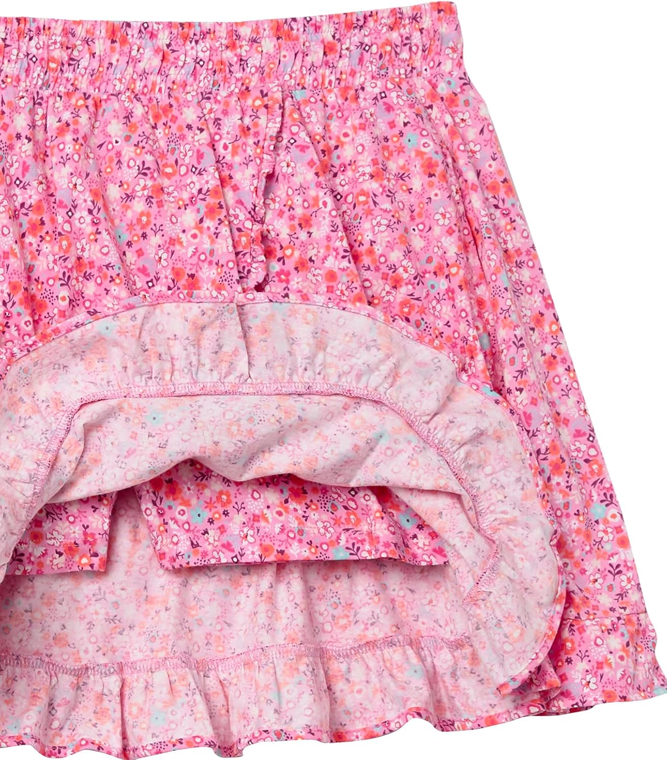 Thumbnail 2 de Amazon Essentials Girls and Toddlers' Knit Skorts with Elastic Waist and Built-in Shorts, Pack of 3