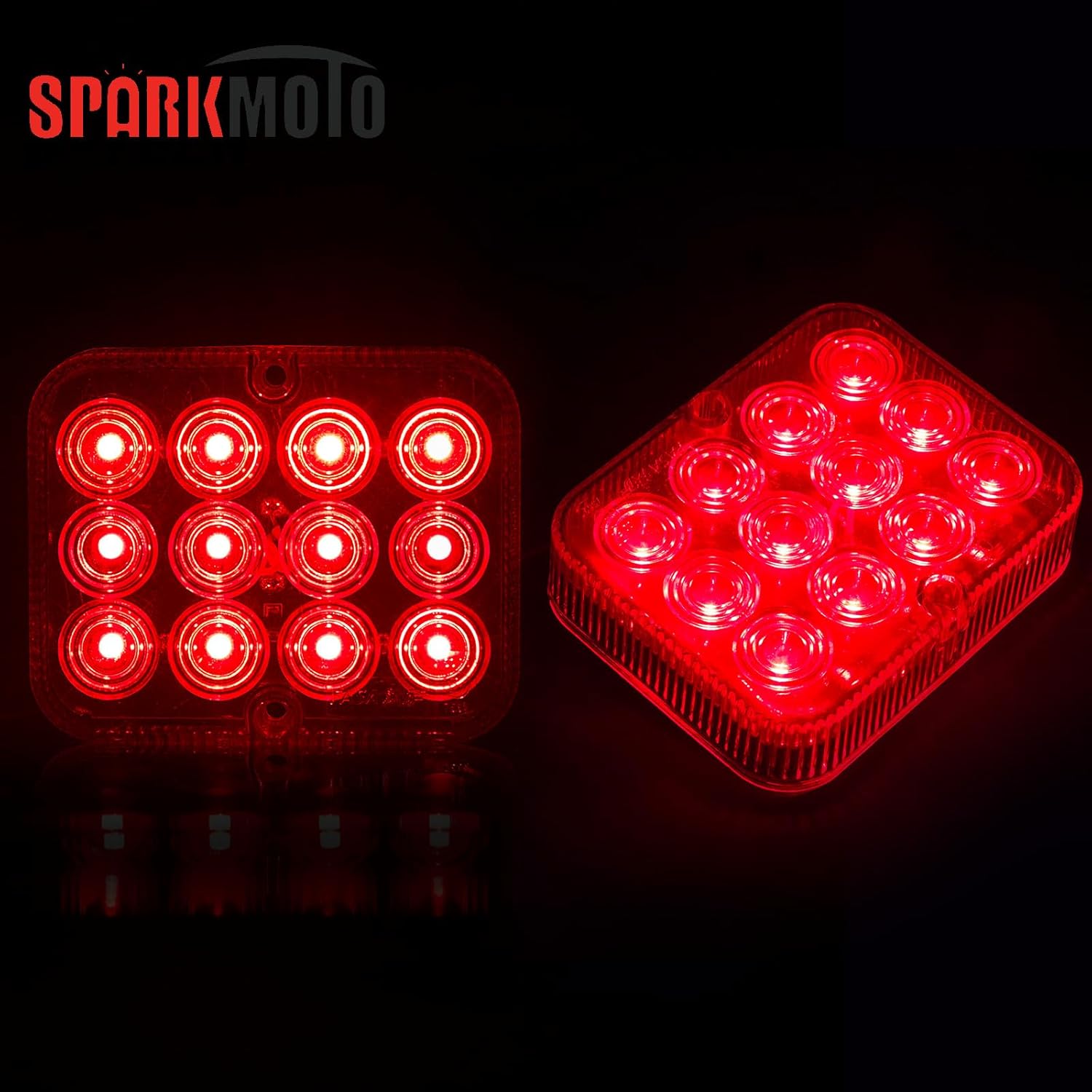 Thumbnail 6 de SPARKMOTO 2 x Trailer LED Fog Lights – 12V Universal Rear Fog Light with IP67 Waterproofing