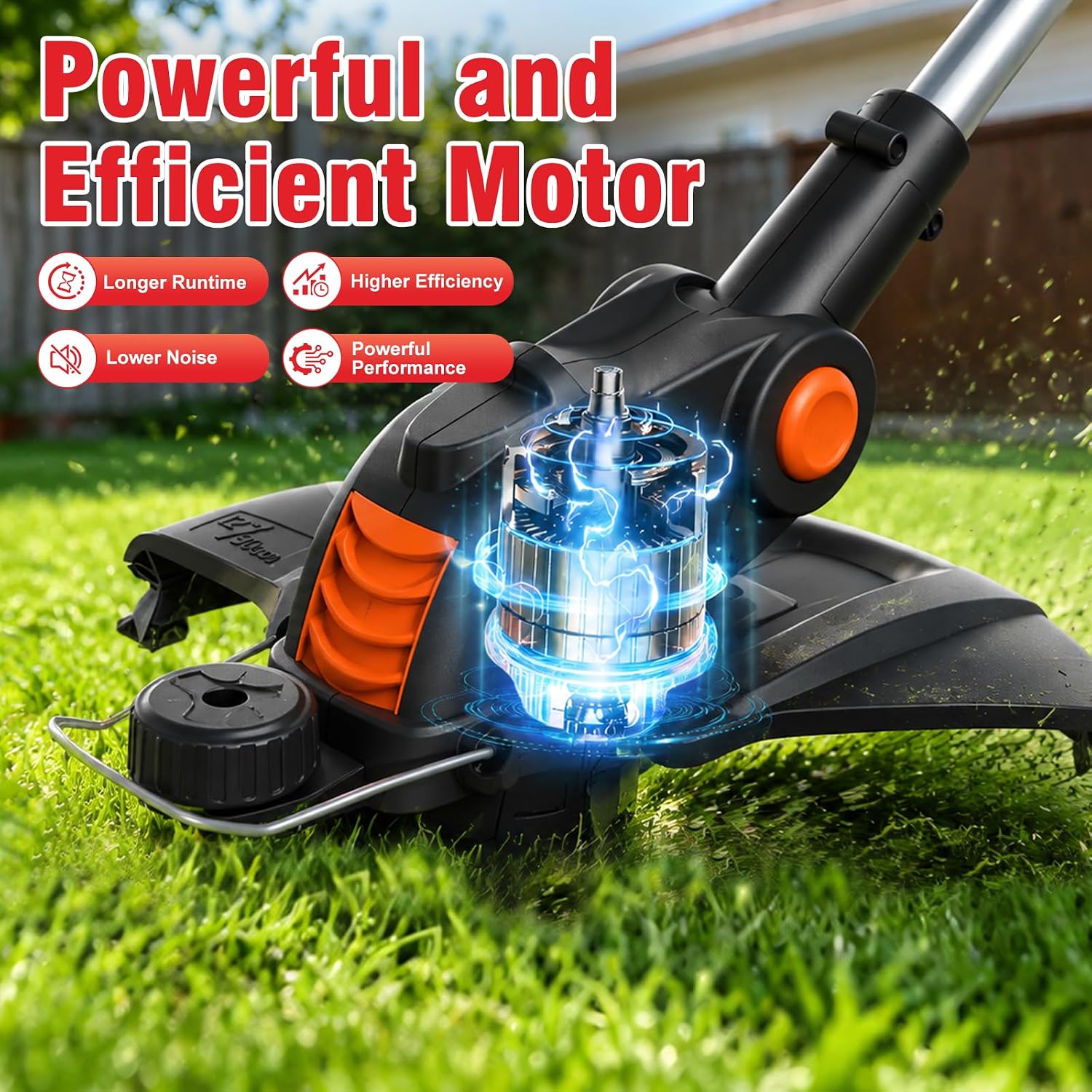 Thumbnail 2 de Cordless String Trimmer with 12-Inch Cutting Path