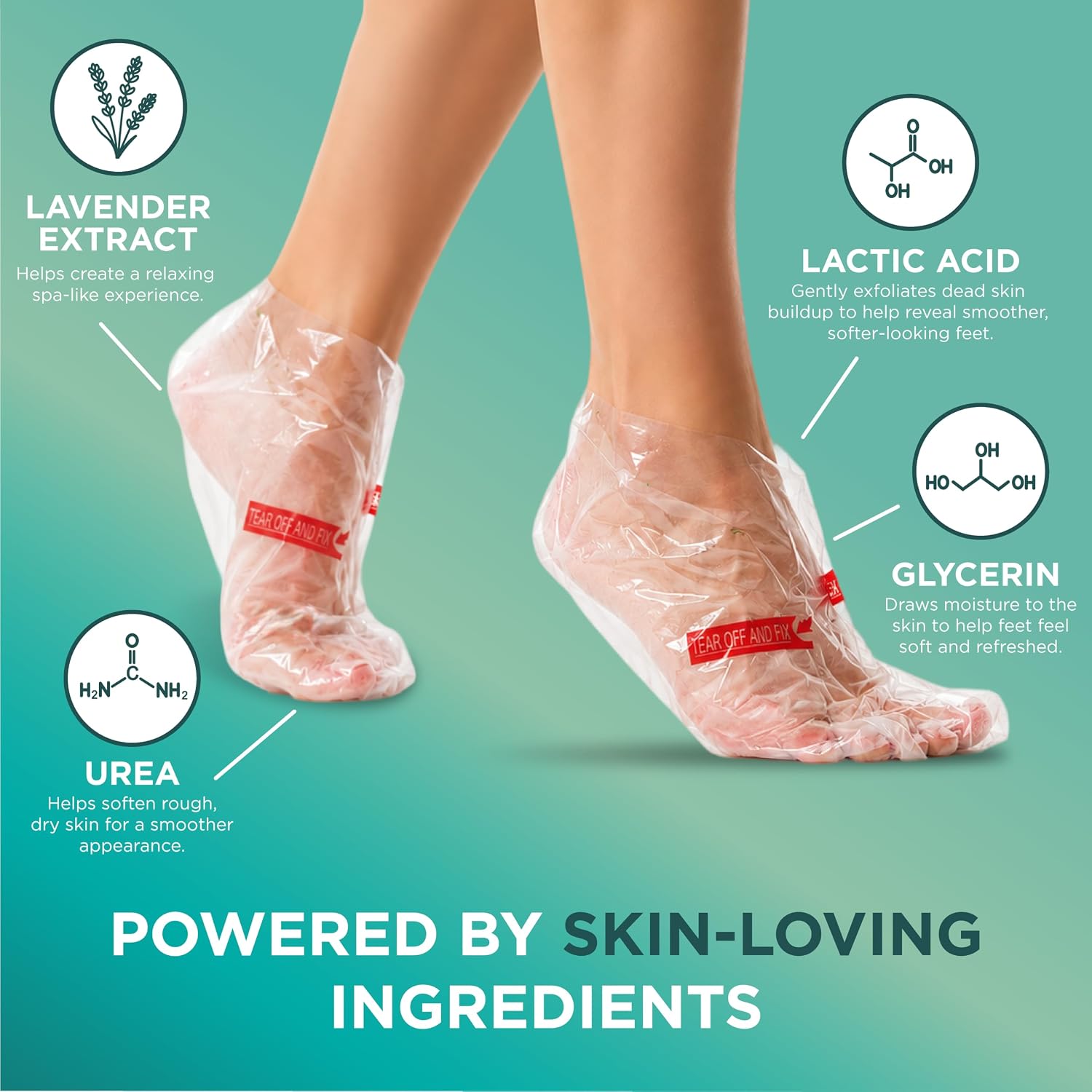 Thumbnail 5 de DERMORA Foot Peel Mask for Soft Feet