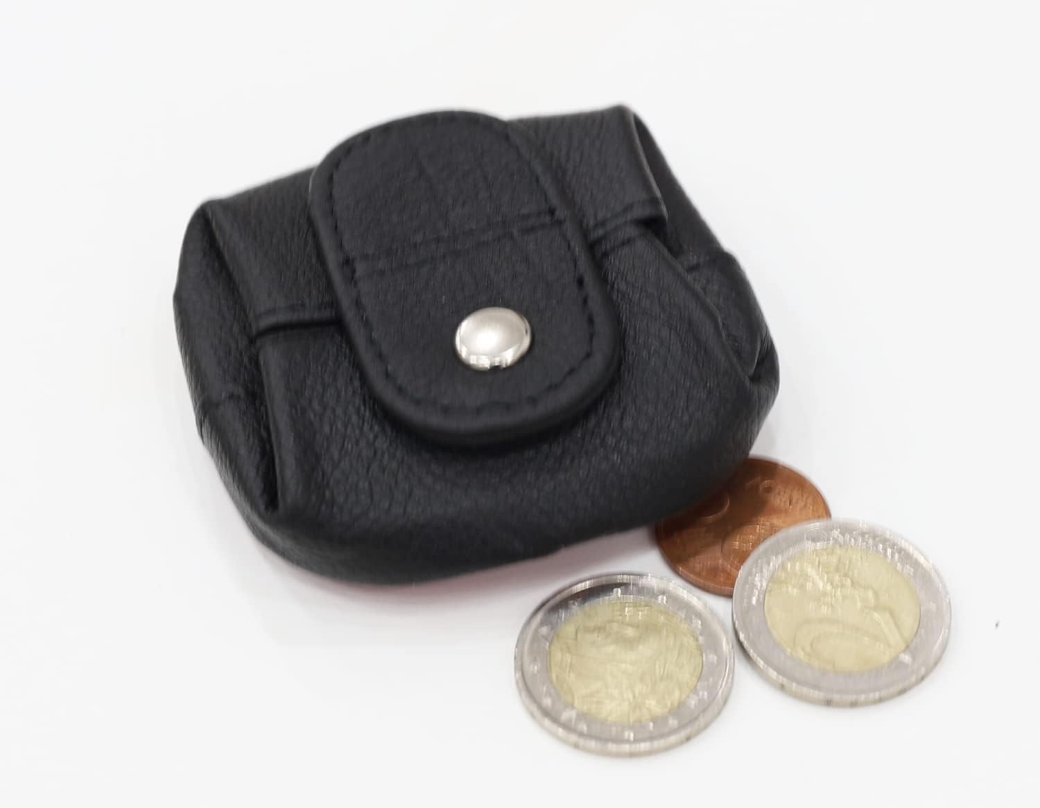 Detalle de Van Der Rich Portamonete Piccolo Pelle – Unisex, 6x6x4 cm