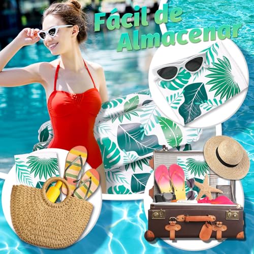 Thumbnail 4 de Alintor Colchoneta Piscina 4 en 1 (2 piezas): hamacas inflables, flotadores y silla deportiva para verano
