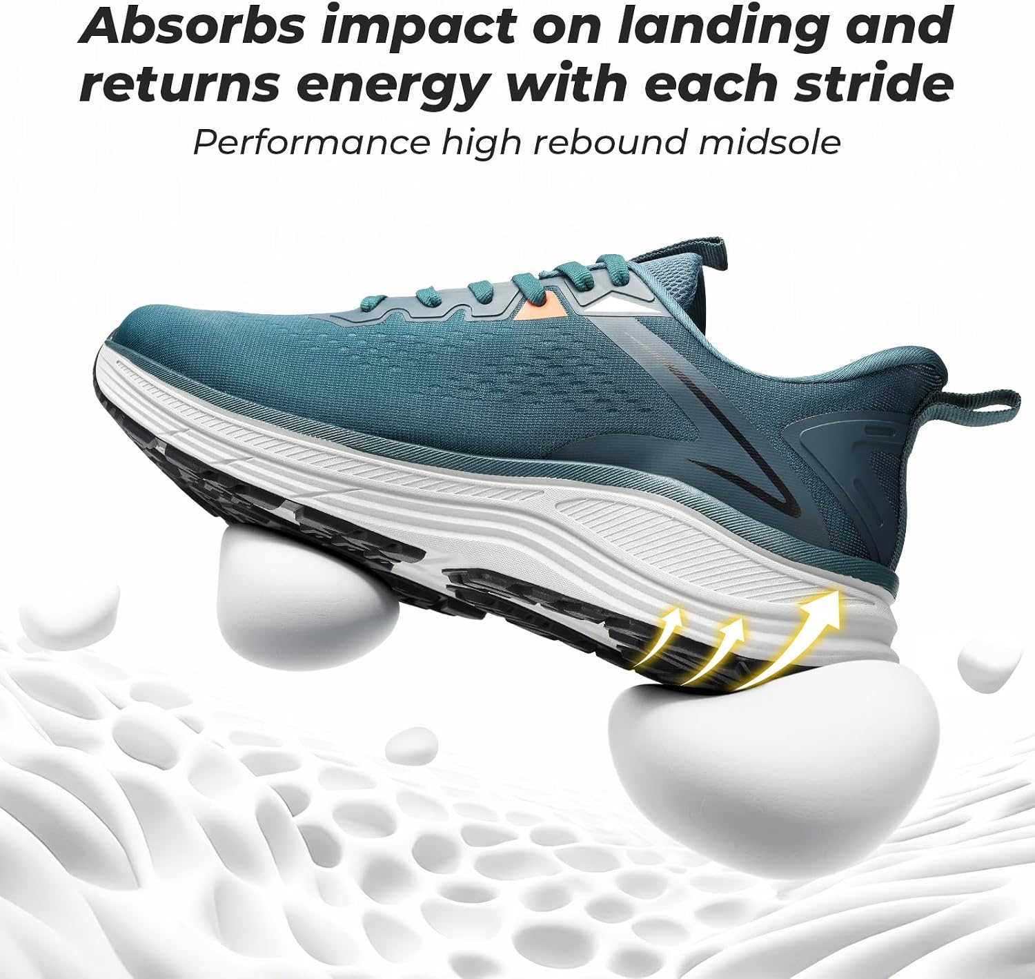 Detalle de Running trainers with arch support, wide fit