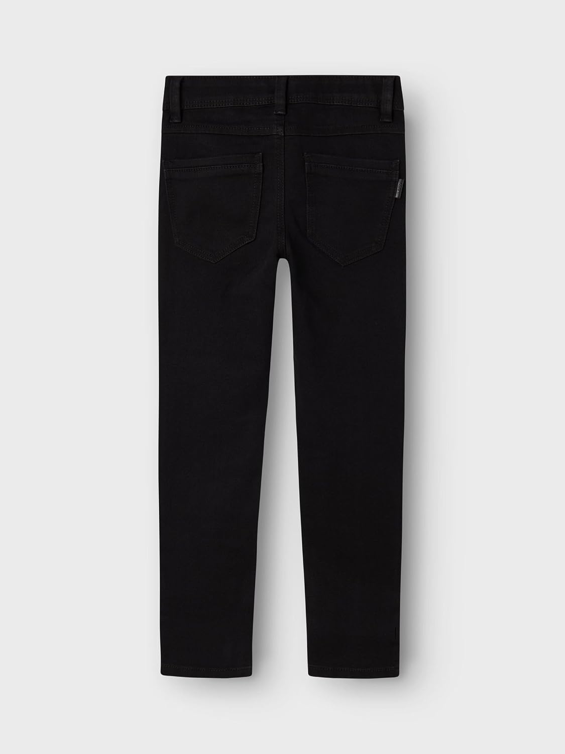 Detalle de NAME IT Jungen Nkmsilas Xslim 2002-tx Noos Slim-fit-Jeans, Schwarz, 146 EU