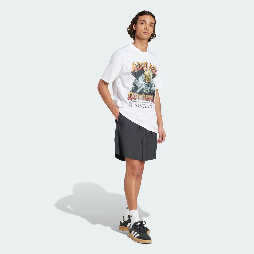 Detalle de Adidas Woven Short Negro: versatilidad y comodidad para el día a día