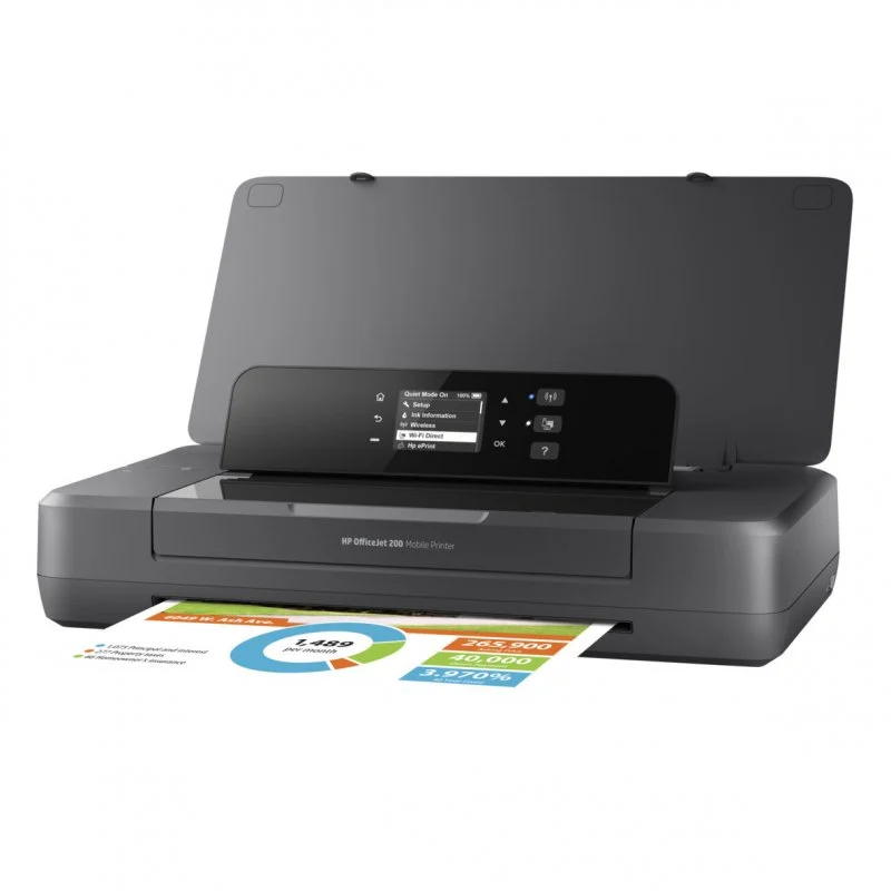 Detalle de HP Officejet 200 Impresora portátil Color WiFi 1 batería 😊