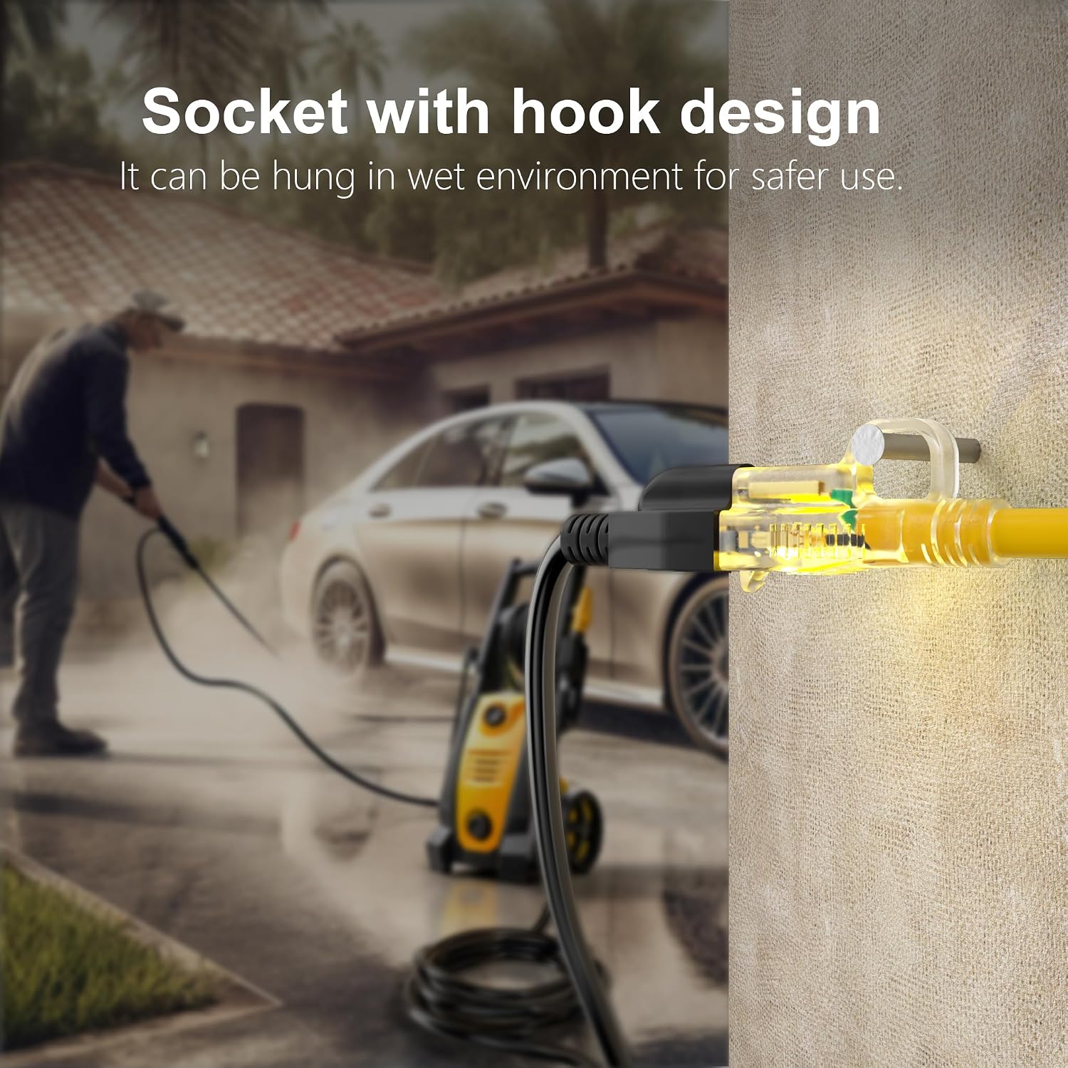 Thumbnail 6 de HUANCHAIN HA3,HN3-ZC, 5018440 100 ft 12/3 Outdoor Extension Cord
