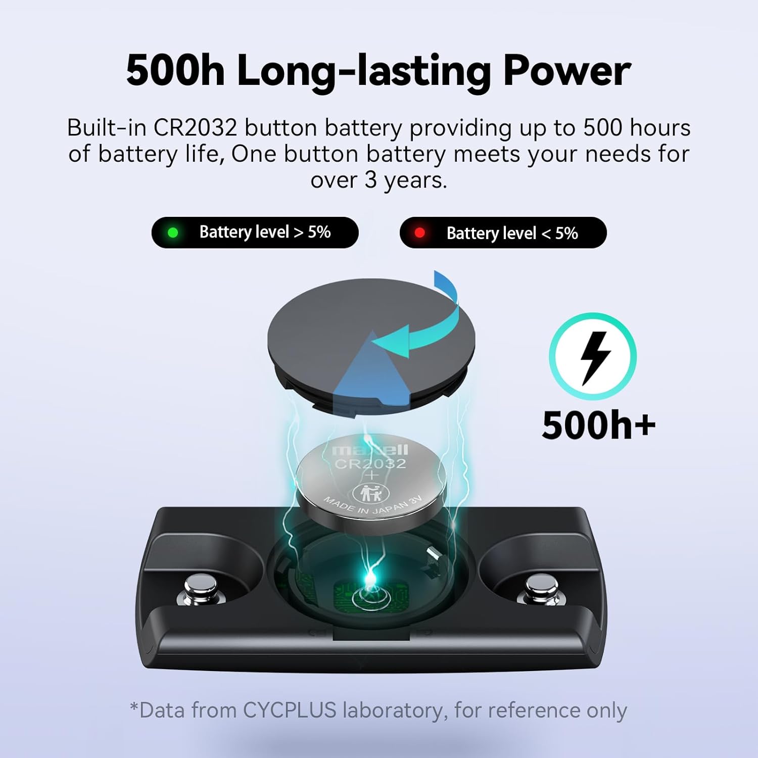 Thumbnail 2 de CYCPLUS H2Pro fascia cardio Bluetooth 500h