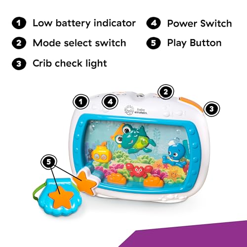 Thumbnail 7 de Baby Einstein Sea Dreams Soother — máquina de ruido blanco para bebé