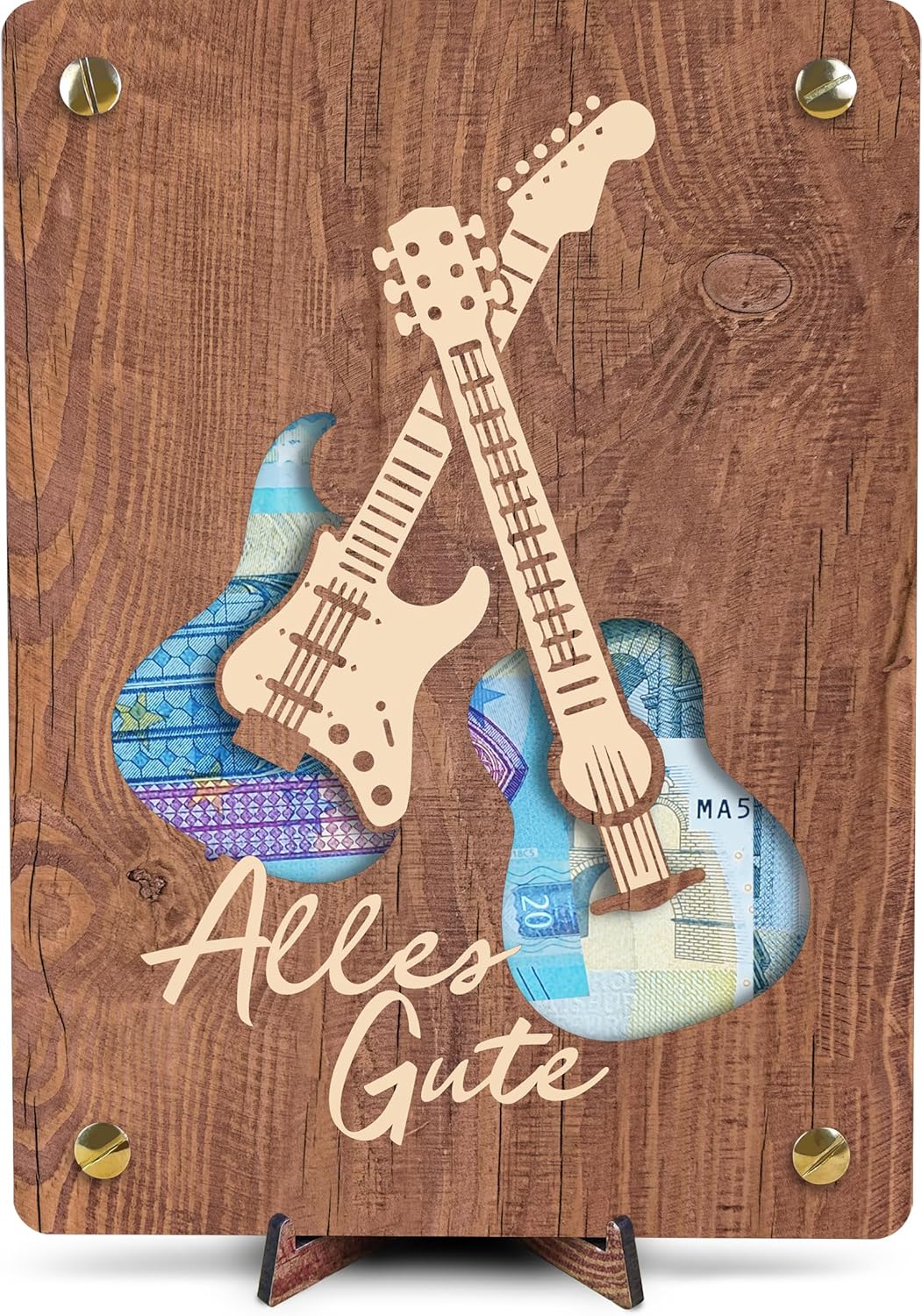 Thumbnail 6 de Geldgeschenk XL aus Holz 20 x 15 cm