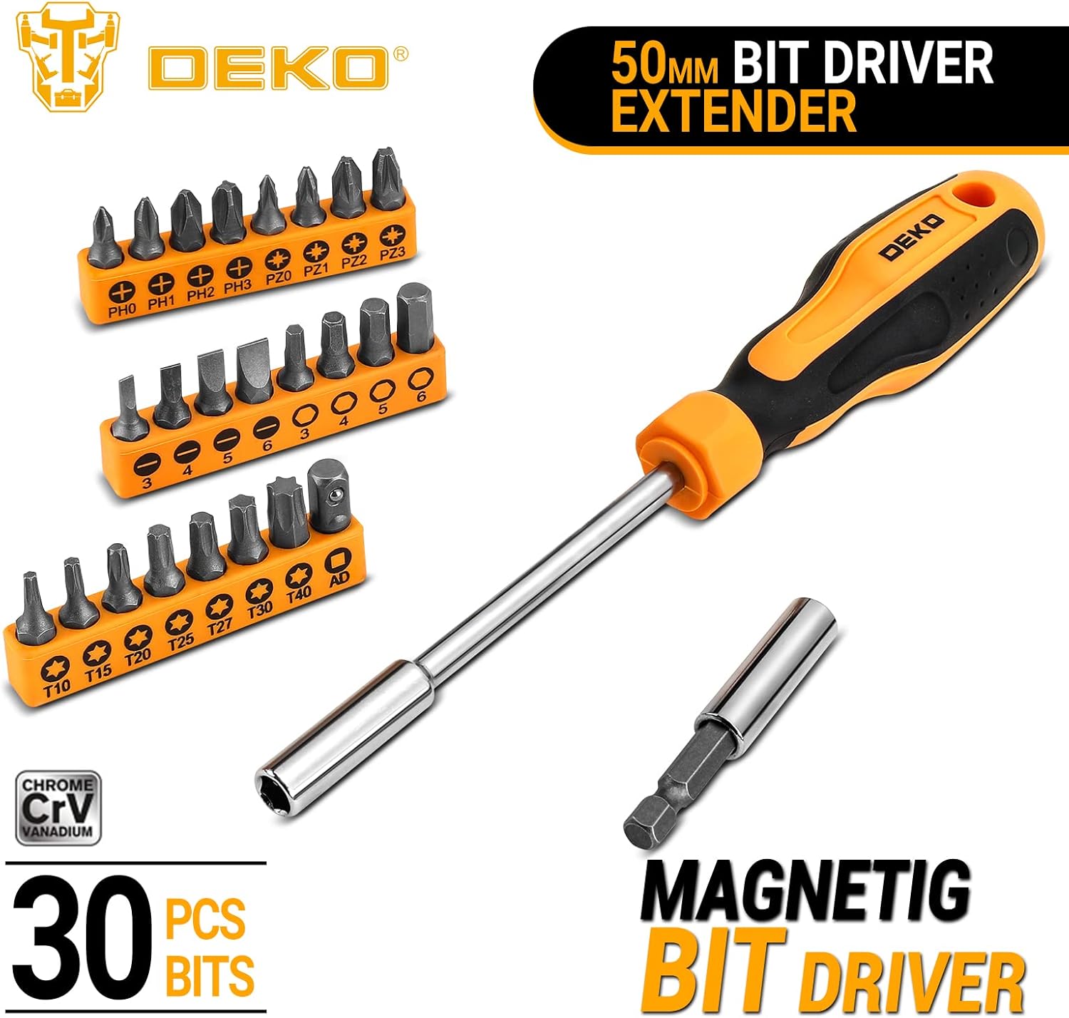 Detalle 2 de DEKO 138-Piece Home Tool Kit — DIY Toolbox