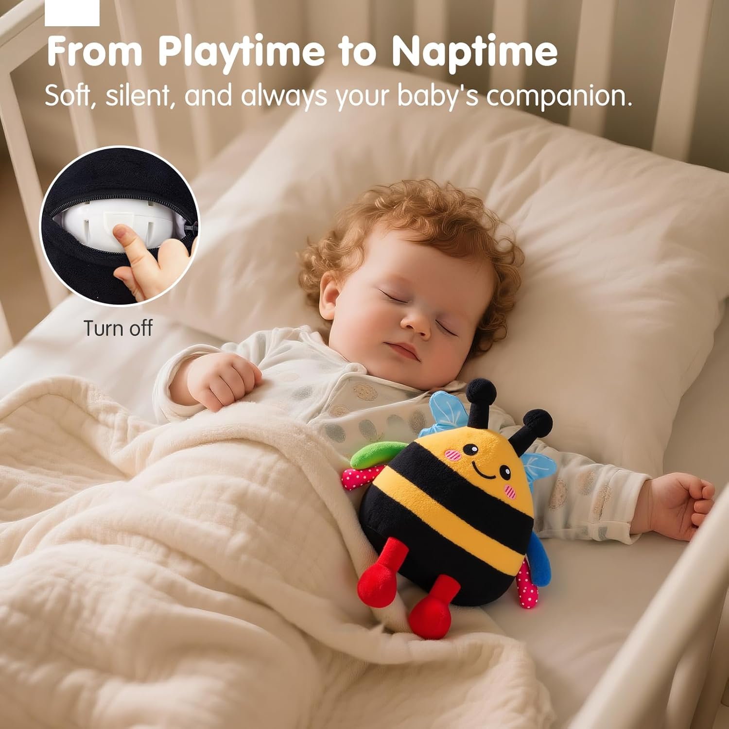 Thumbnail 6 de Hahaland 4‑in‑1 Dancing Bee Baby Toy for 6–12 Months 🐝?