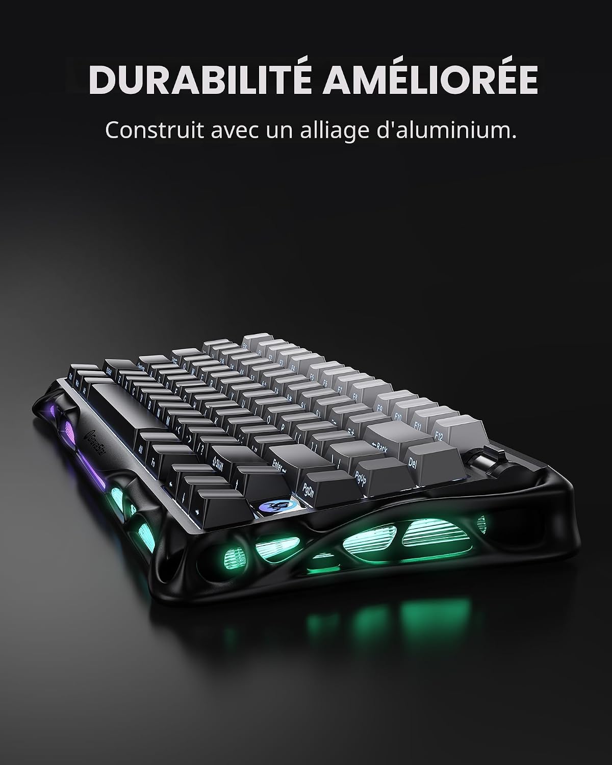 Detalle de GravaStar Mercury K1 clavier mécanique 75% ⌨