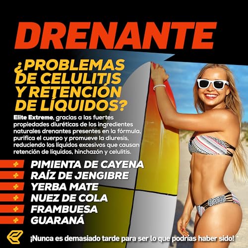 Detalle de Italian Elite Elite Extreme 120 Cápsulas: energía y vitalidad para un estilo de vida activo